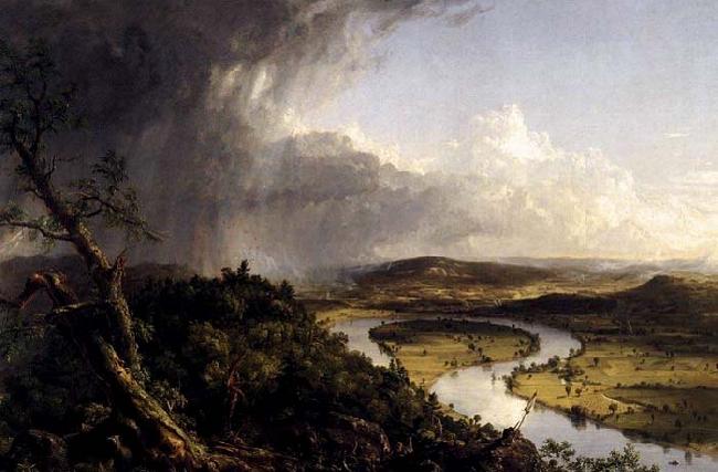 Thomas Cole View from Mount Holyoke, Northamptom, Massachusetts, after a Thunderstorm